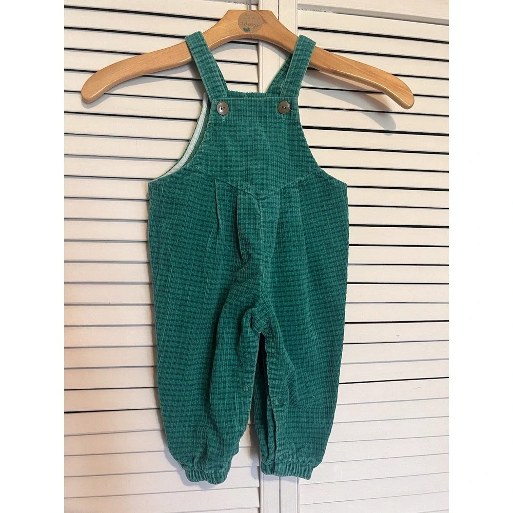 CARTER'S Baby Kids Boy Size 18 Months 18 Mos One Piece Overalls VINTAGE Corduroy